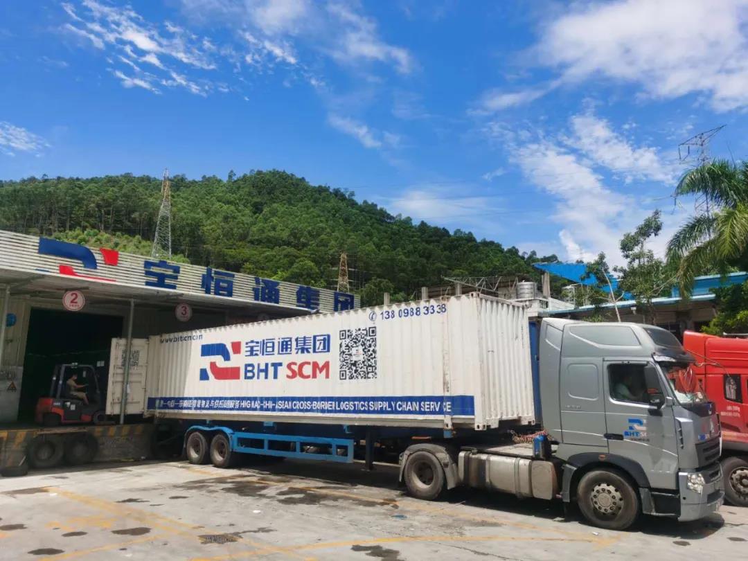 莲塘口岸正式开通，宝恒通首次亮相通车